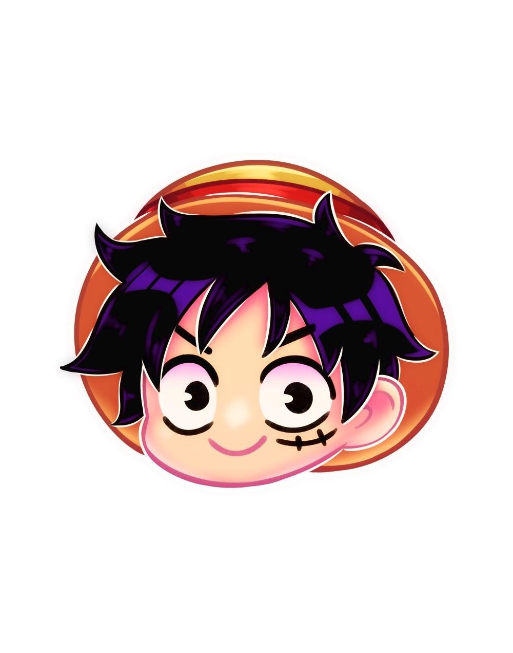 Sticker One Piece Luffy