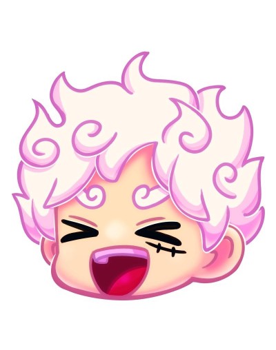 Sticker One Piece Luffy G5