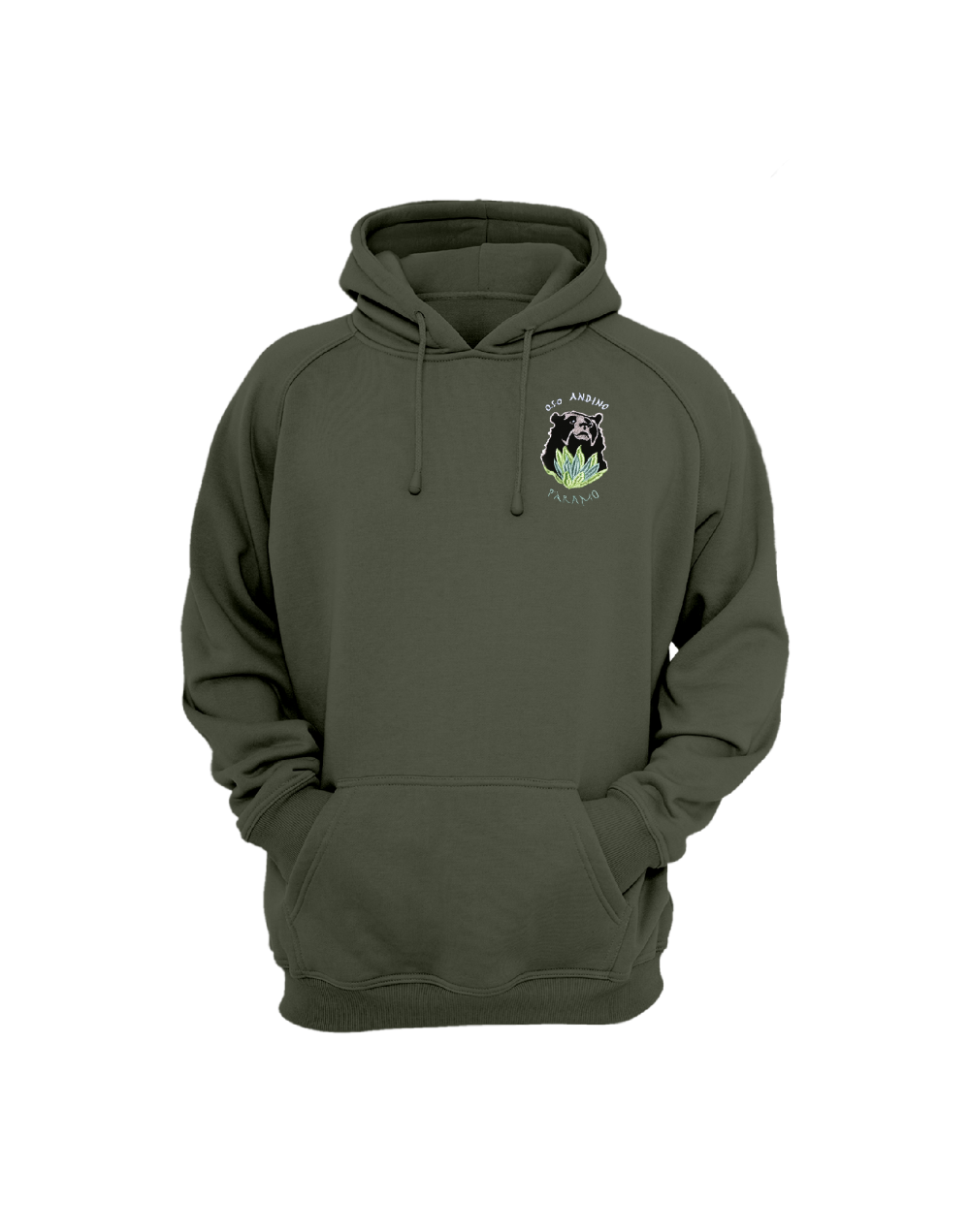 Hoodie Oso Andino - Bordado