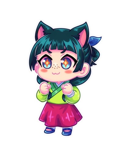 Sticker Diarios de la boticaria Mao Mao