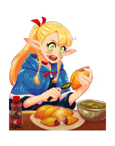 Sticker Dungeon Meshi Marcile