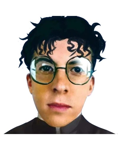 Sticker Dandadan Okarun Mclovin