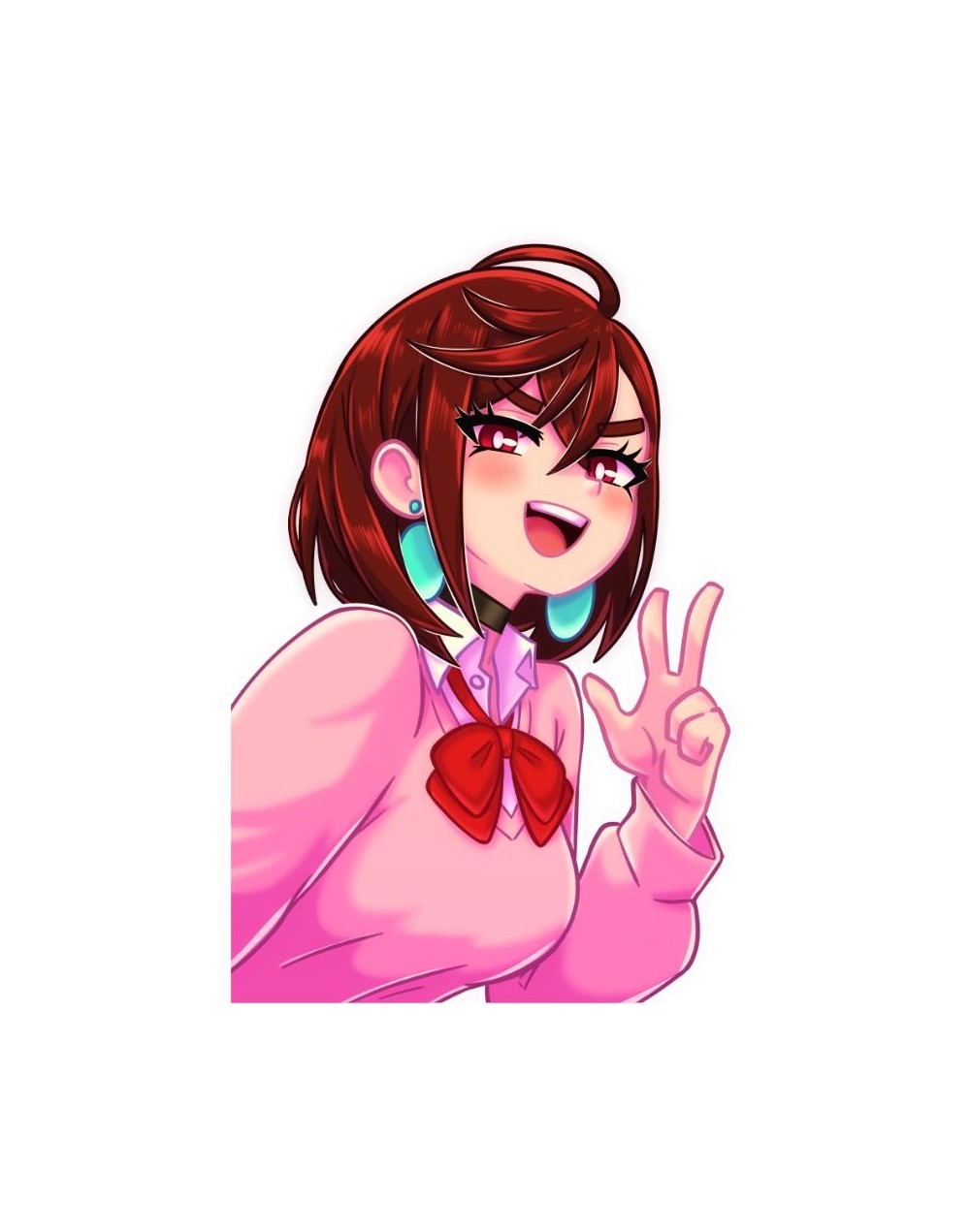 Sticker Dandadan Momo Ayase