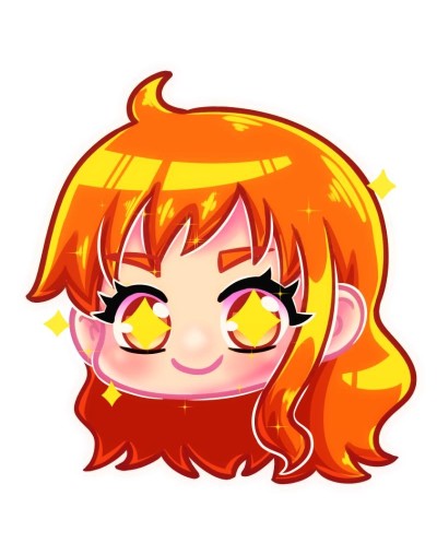 Sticker One Piece Nami