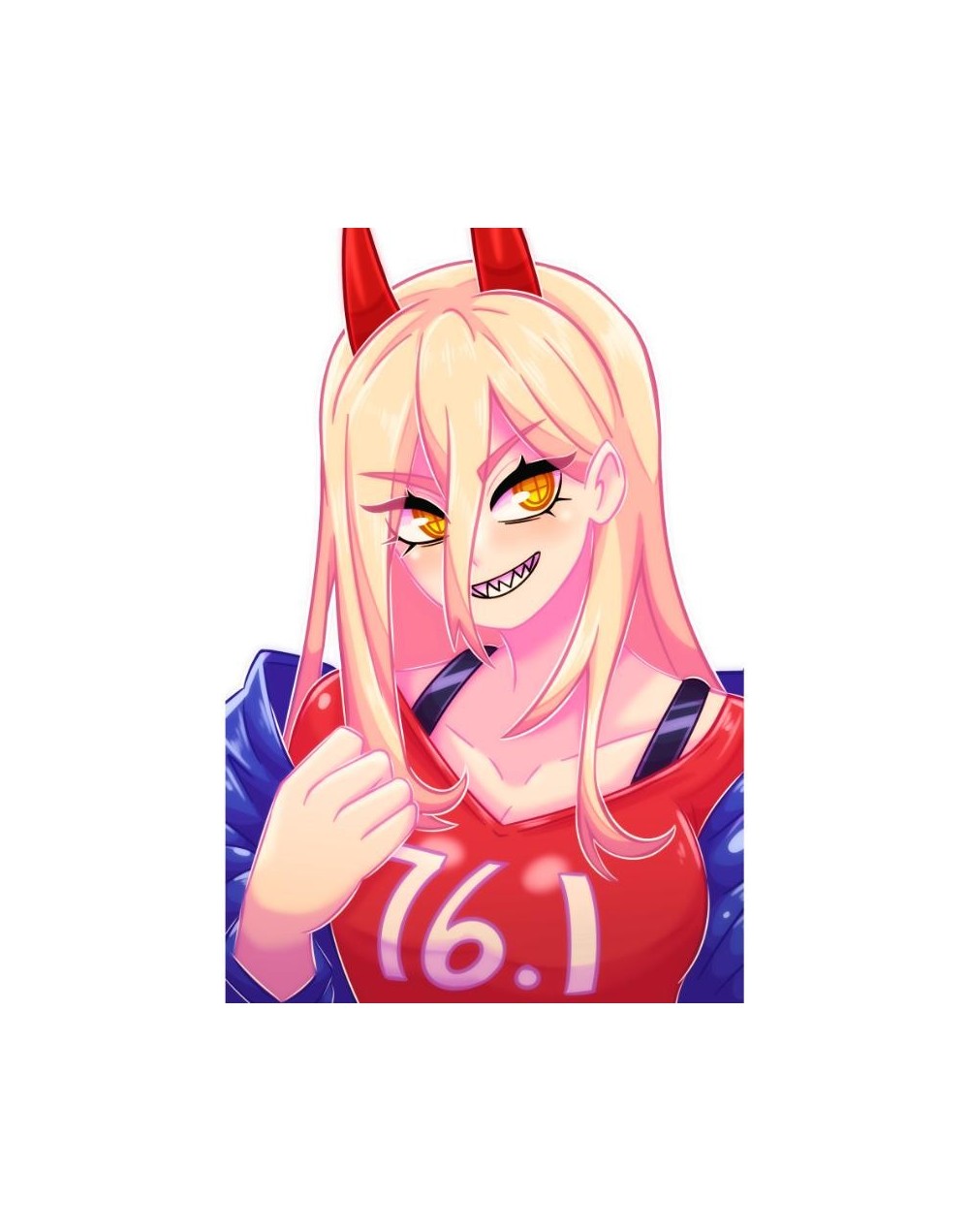Sticker Chainsawman Power