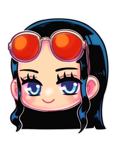 Sticker One Piece Robin