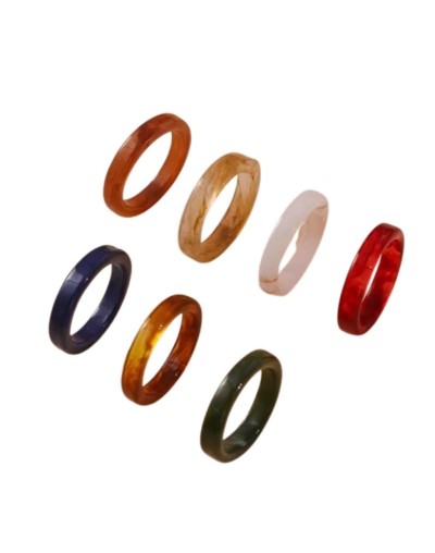 Anillos de resina