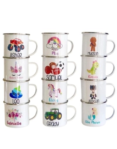 ☕ Mugs de Peltre Personalizados IPQUA