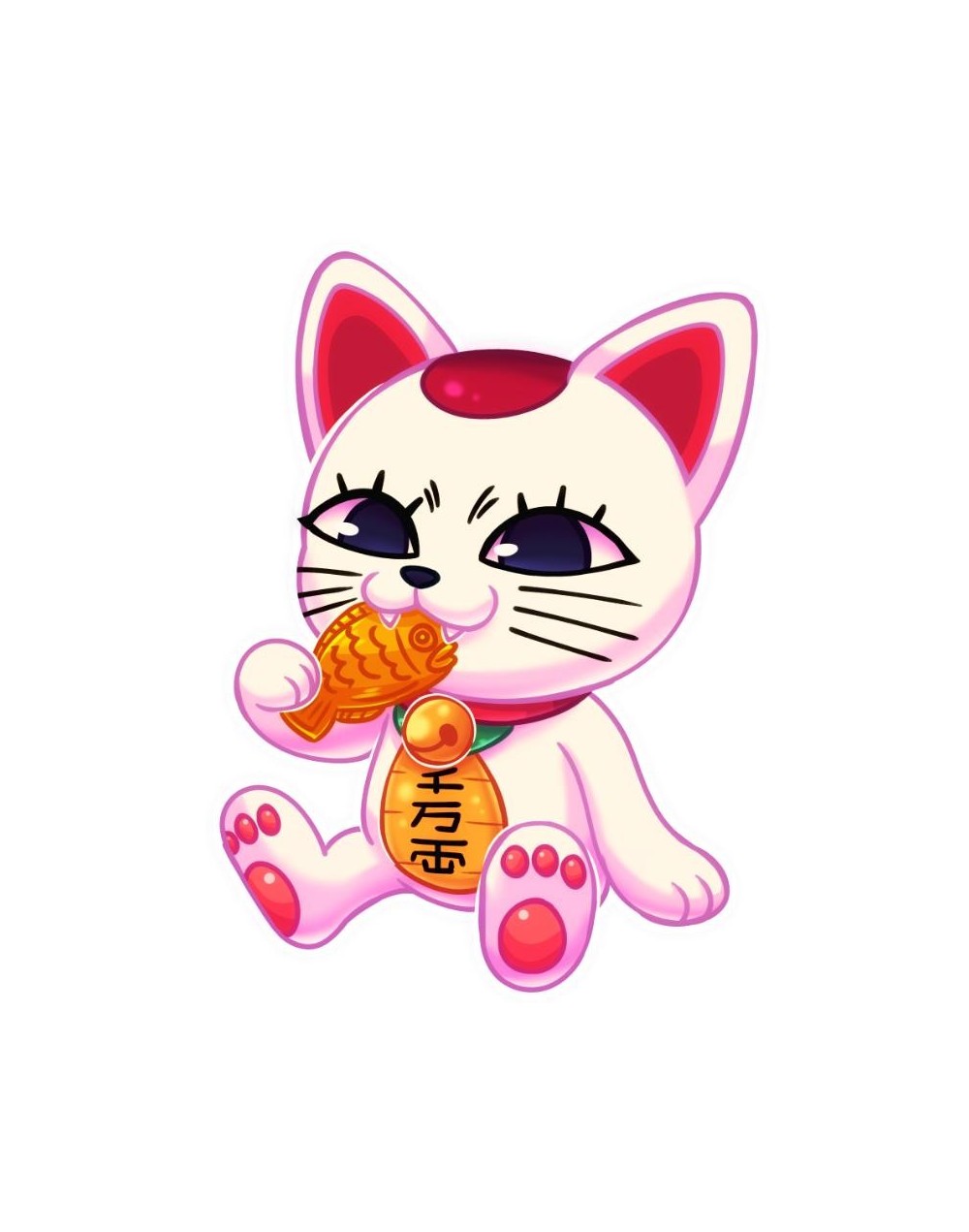 Sticker Dandadan Turbobaba Gato