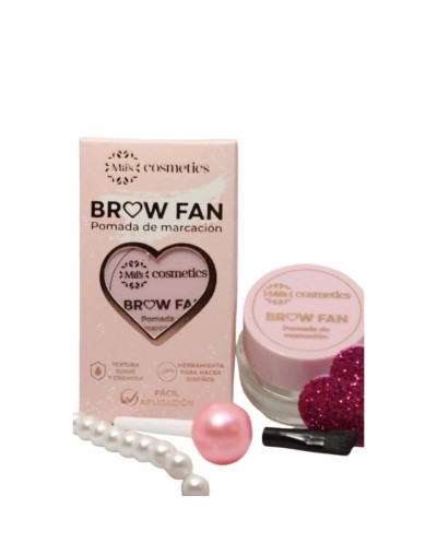 GEL MARCACION CEJAS BROW FAN - MIIS COSMETICS