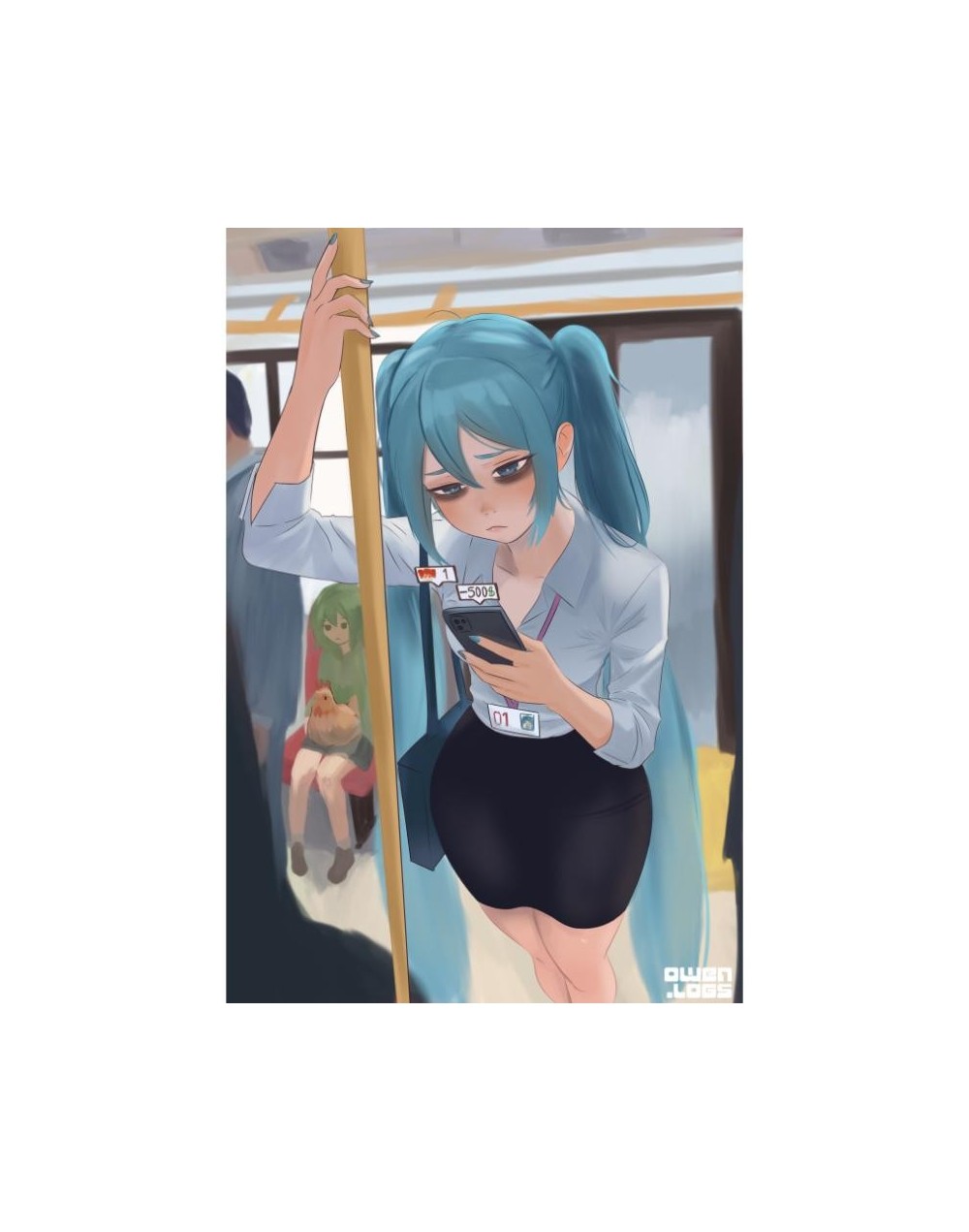 Poster Miku Trasnmilenio
