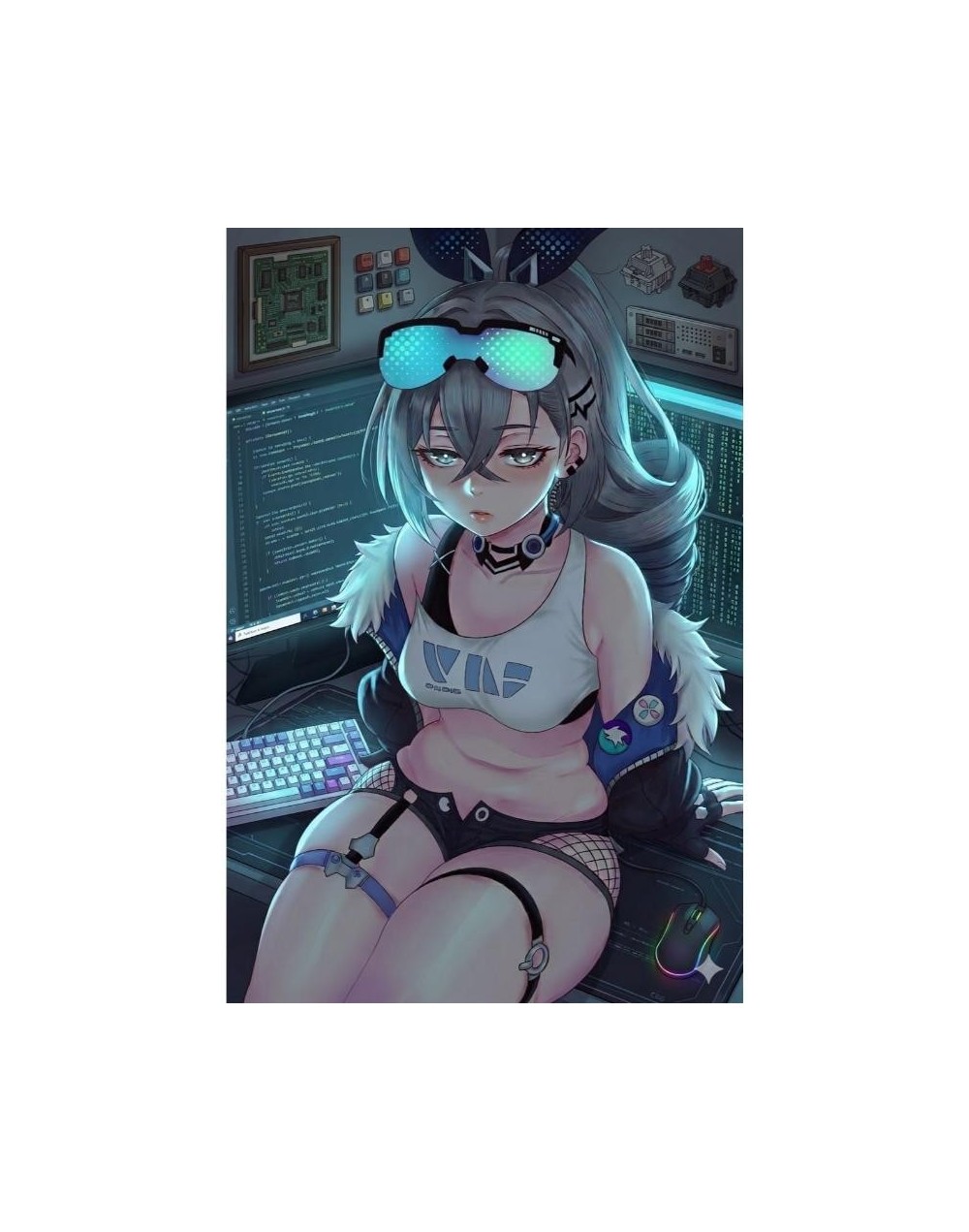 Poster Honkai Star Rail Silver Wolf