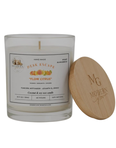 Vela Aromatica DESK ESCAPE- la pausa que necesitas
