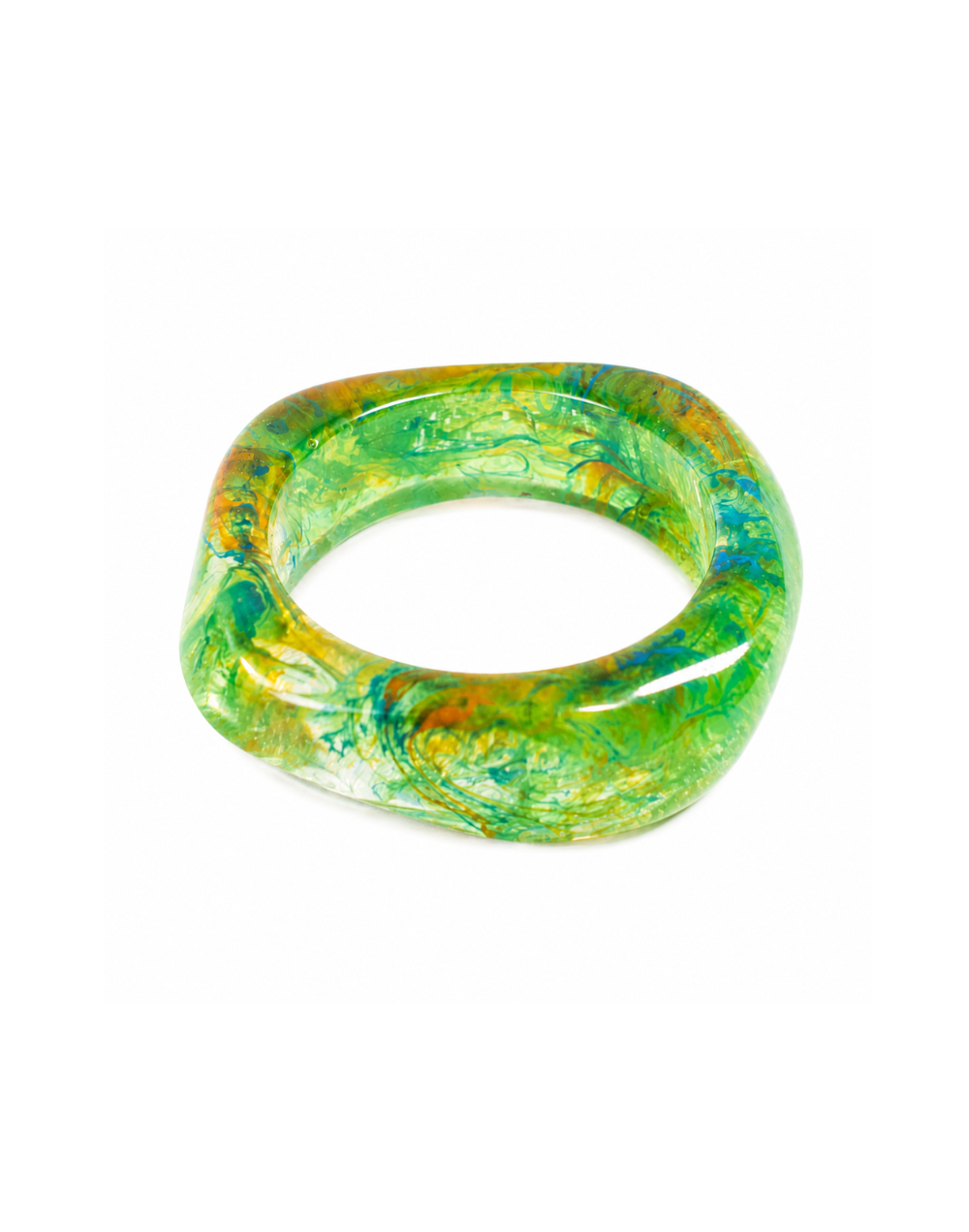 Pulsera Resina Boreal Verde