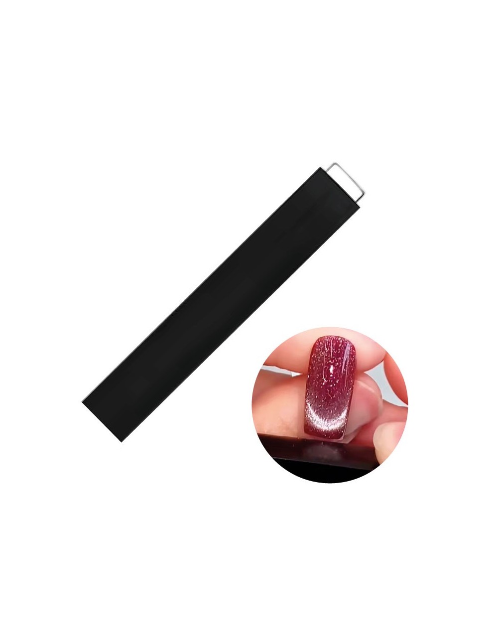 Imán rectangular con silicona protectora 60 mm