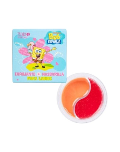 DUO EXFOLIANTE Y MASCARILLA LABIOS BOB ESPONJA - TRENDY