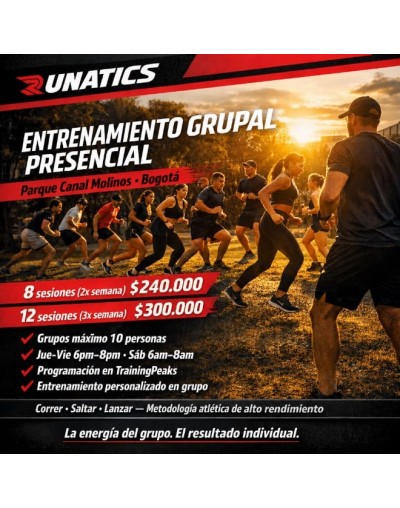 Entrenamiento Grupal presencial