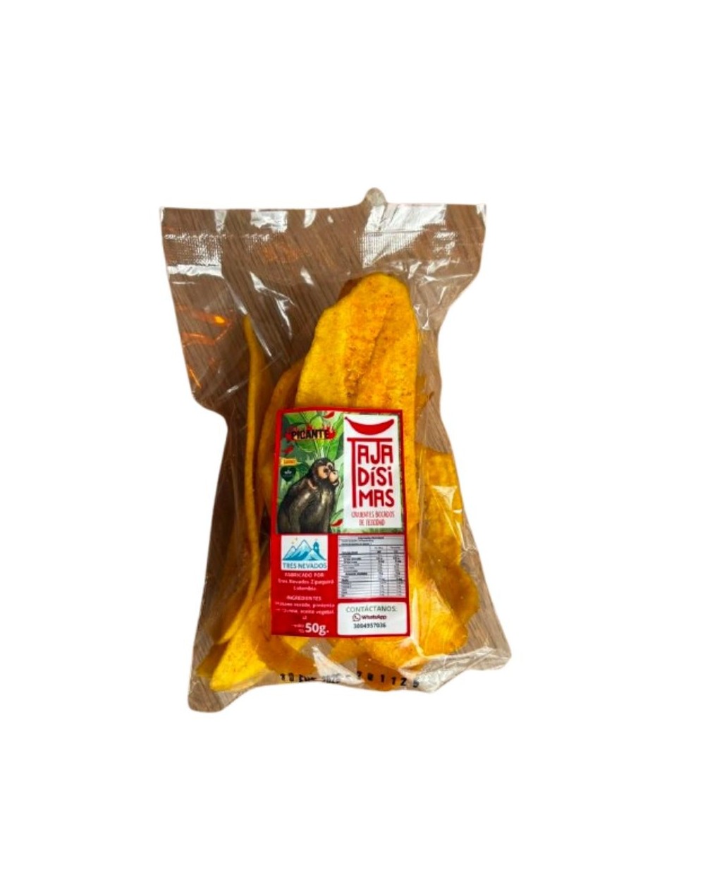 Tajadísimas 50 gramos picante