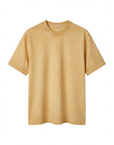 Camiseta Vintage Amarilla