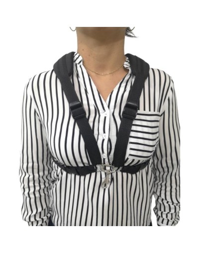 Correa Saxofon Ozone Arnes Sa - Gancho Metalico Mujer R.i