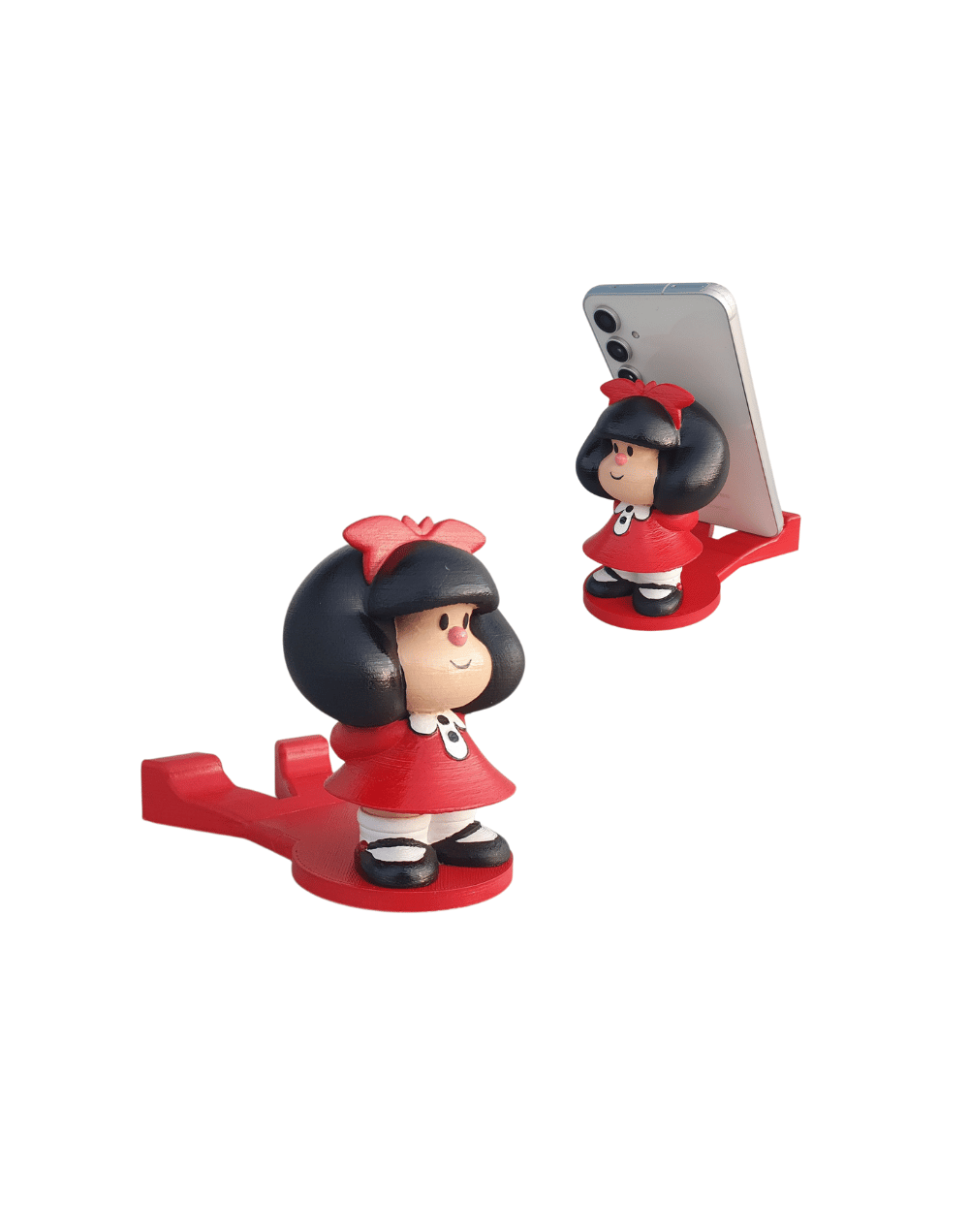 Soporte para celular de Mafalda