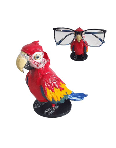 Soporte para gafas de Guacamayo