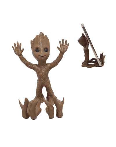 Soporte para celular de Groot