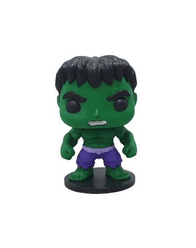 Figura de colección tipo funko de Hulk