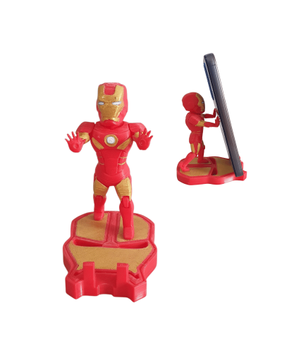 Soporte para celular de Iron man
