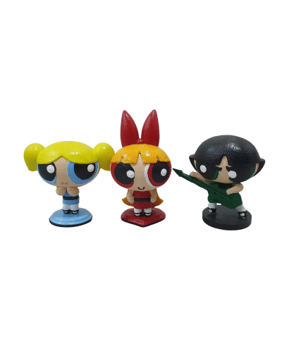 Figuras de colección mini de Las chicas superpoderosas
