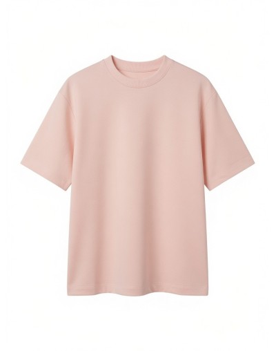 Camiseta Oversized Rosada