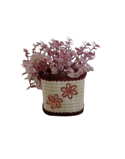 Matera forrada en Beige adornos 