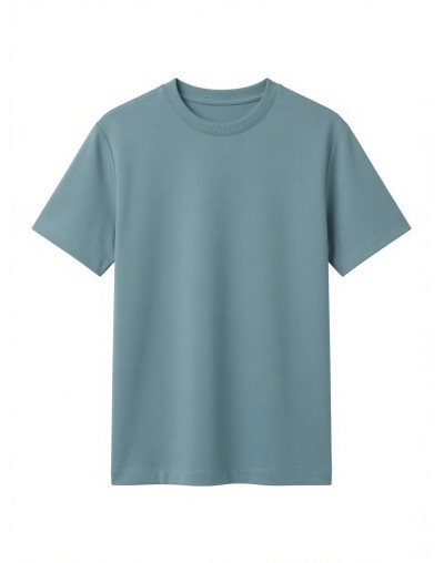 Camiseta Oversized Azul Petróleo