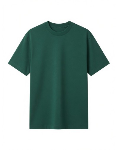 Camiseta Oversized Verde Bosque