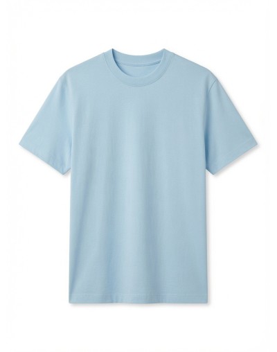 Camiseta Oversized Azul Cielo