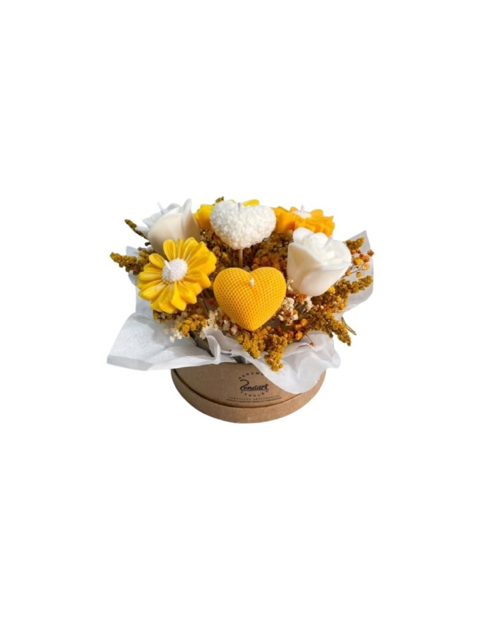 BOUQUET FLORAL EN CERA 