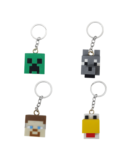 Llaveros de Minecraft