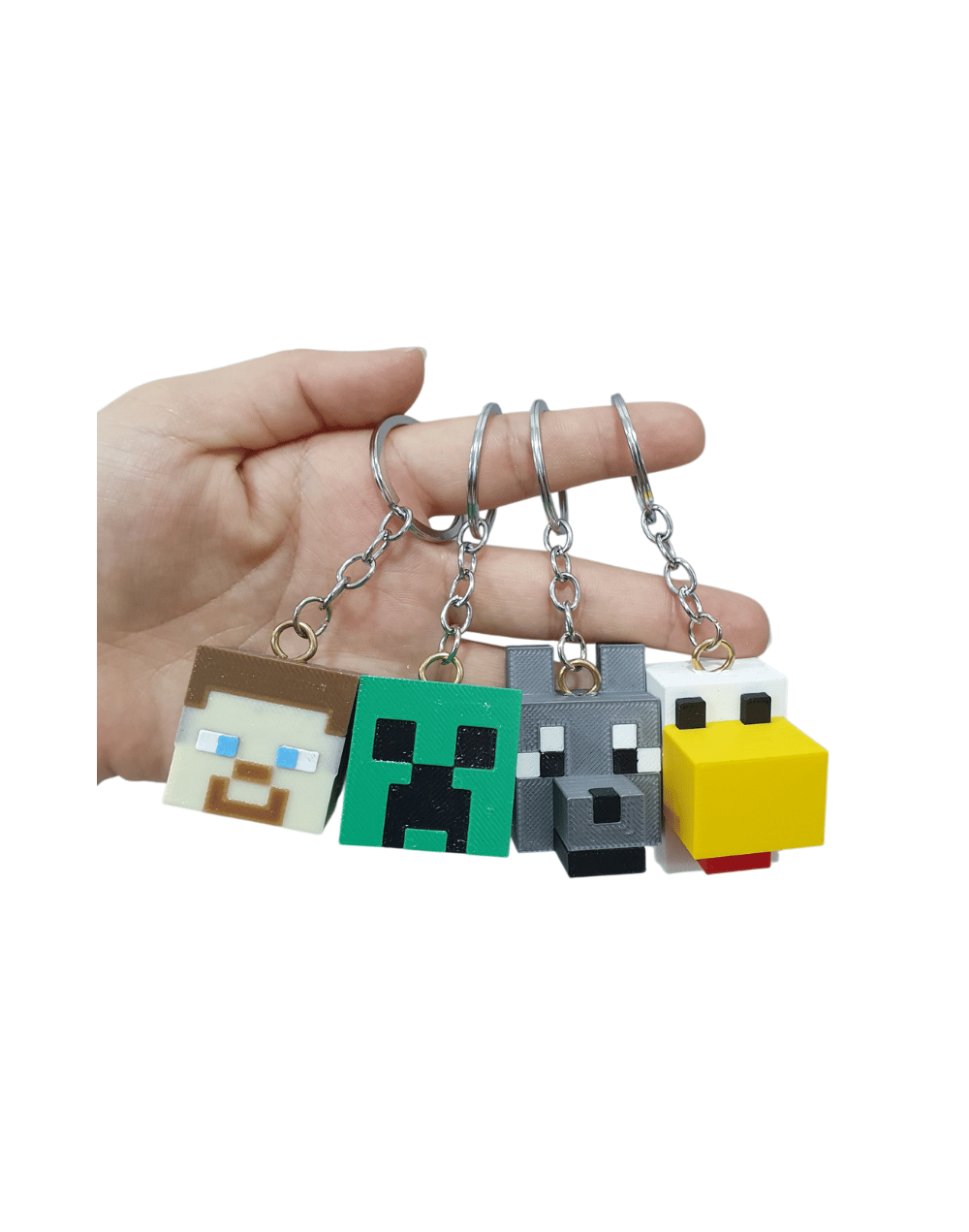 Llaveros de Minecraft