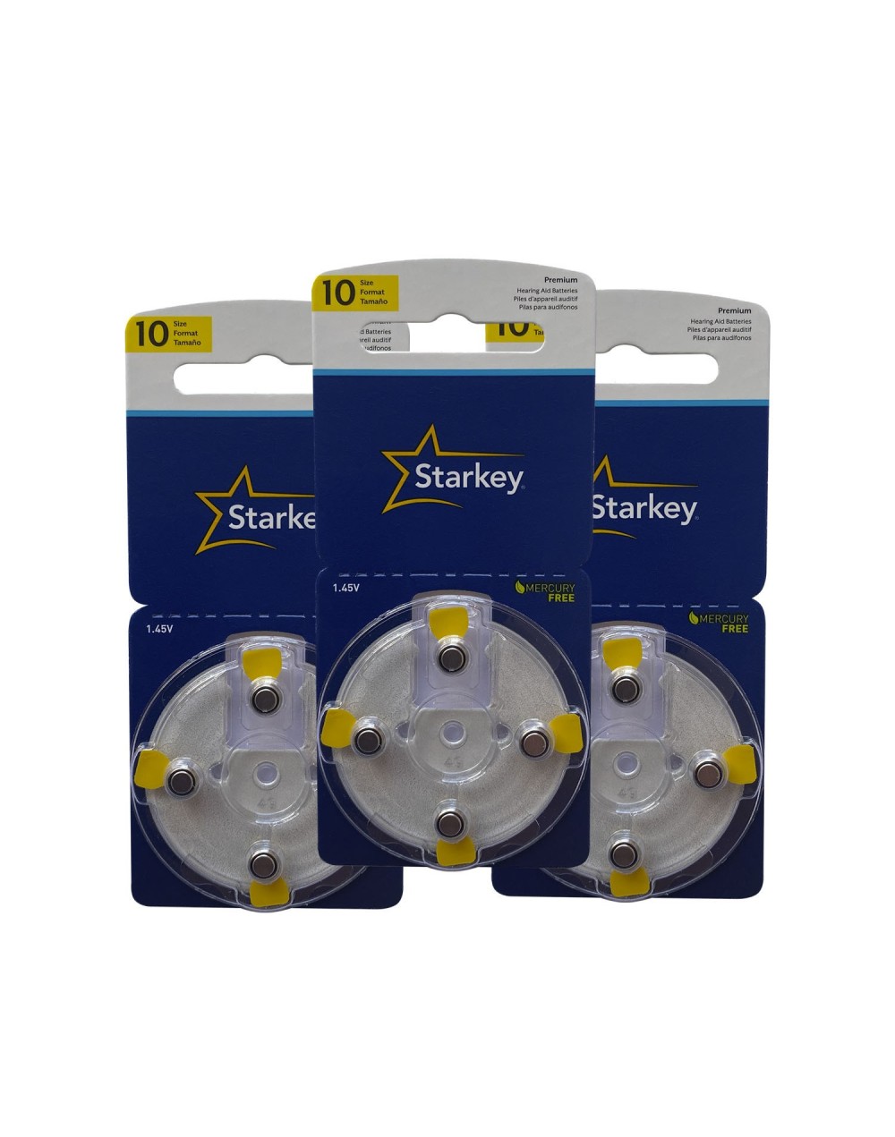 12 PILAS AUDITIVAS N 1O MARCA STARKEY