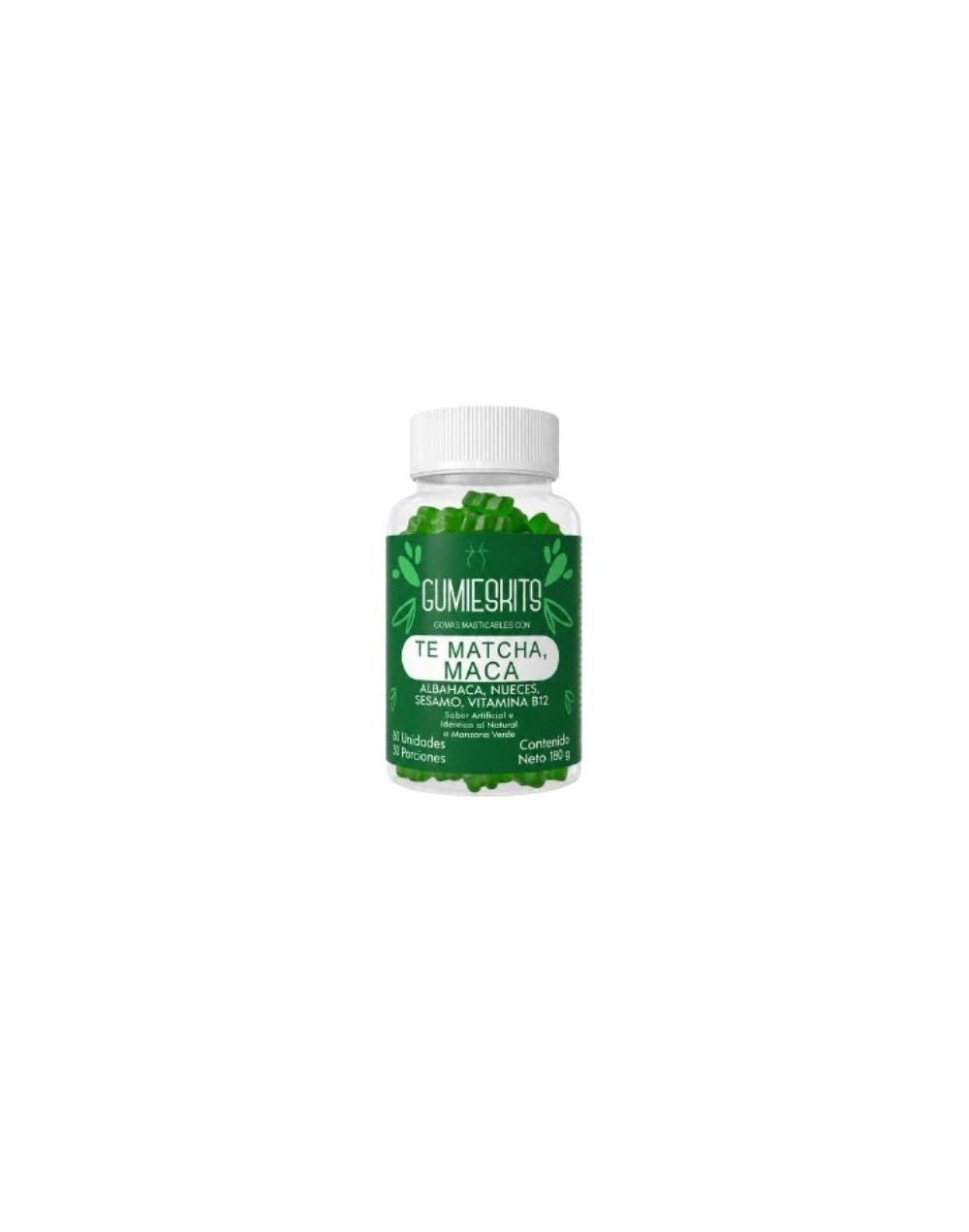Gumieskits Té Matcha y Maca