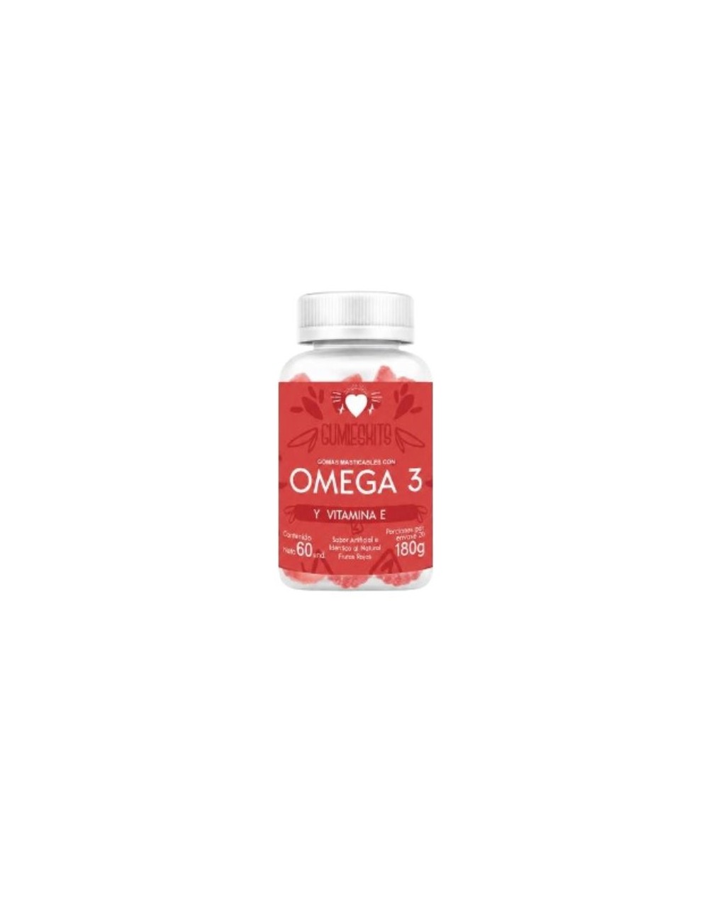 Gumieskits Omega 3 y Vitamina E