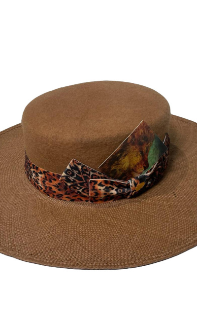 sombrero Lion felt hat