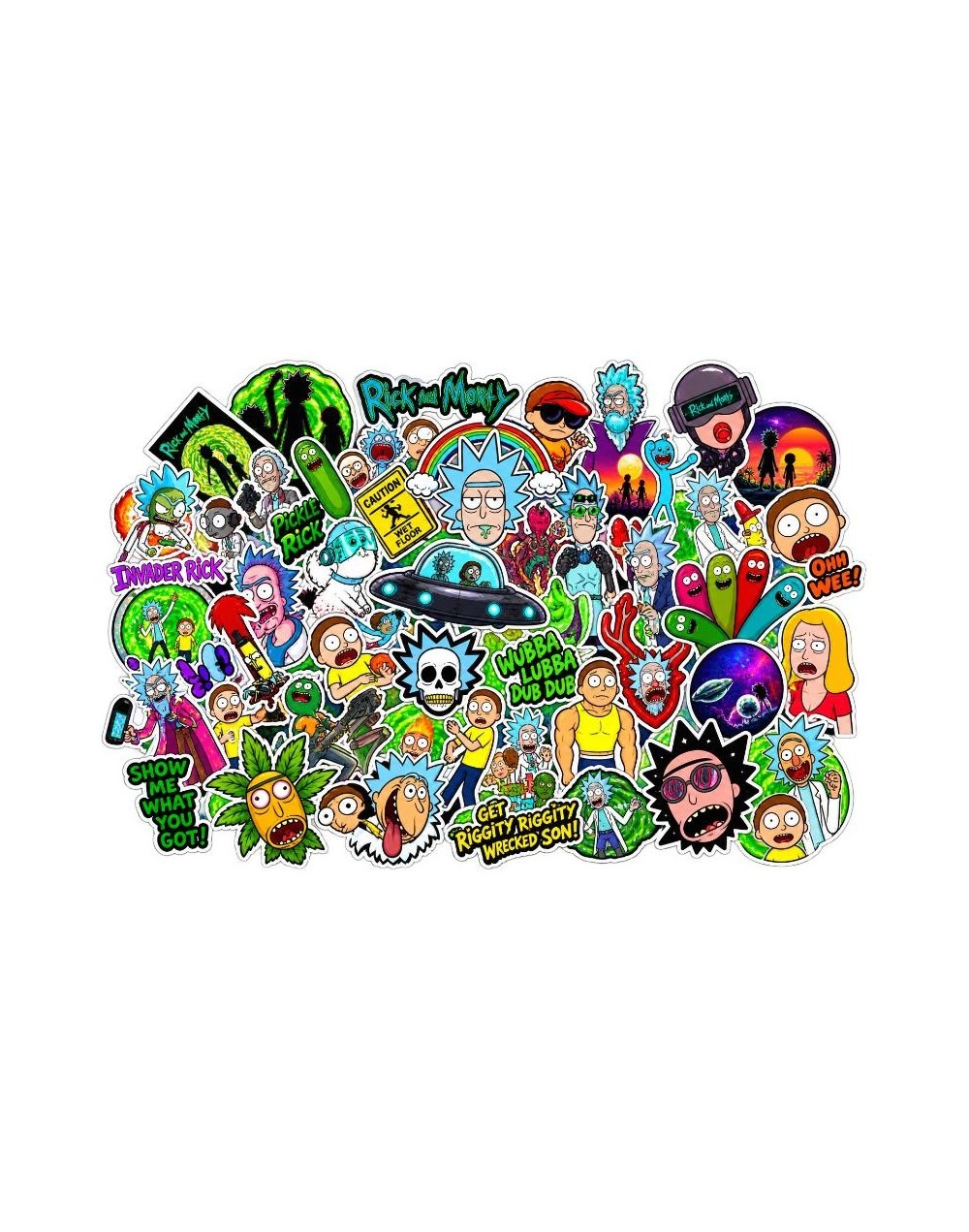 CALCAS - STICKER - PEGATINAS - LÁMINAS 