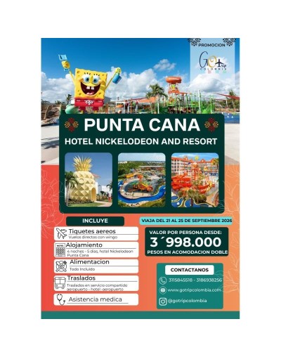Punta cana para niños