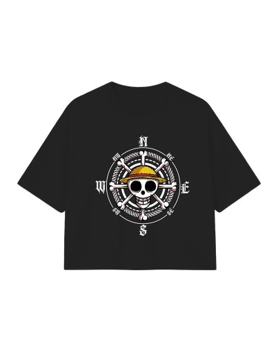 Camiseta Japonesa aventura pirata