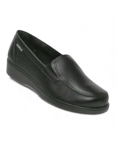 Calzado Casual de Cuero para Mujer Rómulo Ref 1089 Negro | Calzado Cómodo y Ergonómico para Dotación