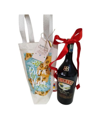 Bolsa para botellas licor, agua o cafe