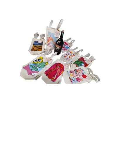 Bolsa para botellas licor, agua o cafe
