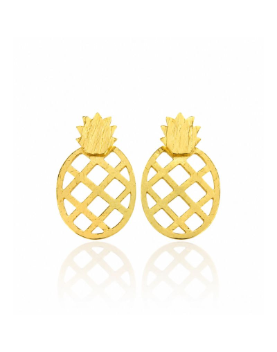 Aretes Piñas Tropical Chic