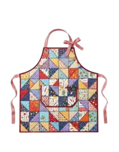 DELANTAL COCINA PATCHWORK